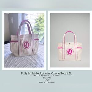 🆕 Lululemon Daily Multi Pocket Canvas Bag Mini